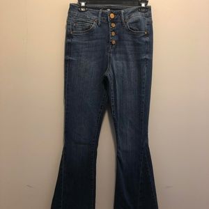 Seven7  High Rise Flare Jean